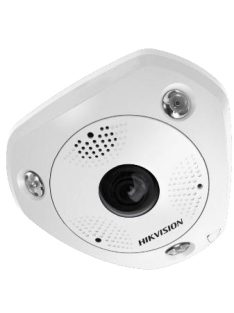   12 MP 360° vandálb. IR Smart IP fisheye kamera; hang I/O; riaszás I/O; mikrofon/hangsz.; ImmerVision