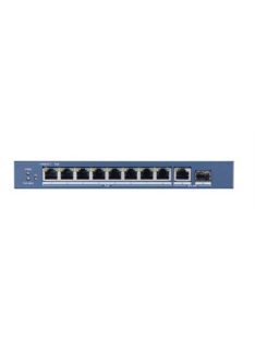   10 portos Gbit PoE switch (110 W); 8 PoE + 1 RJ45 + 1 SFP uplink port; nem menedzselhető