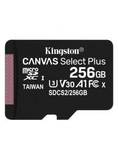   256GB micro SD kártya; microSDXC; Class 10 UHS-I; adapterrel