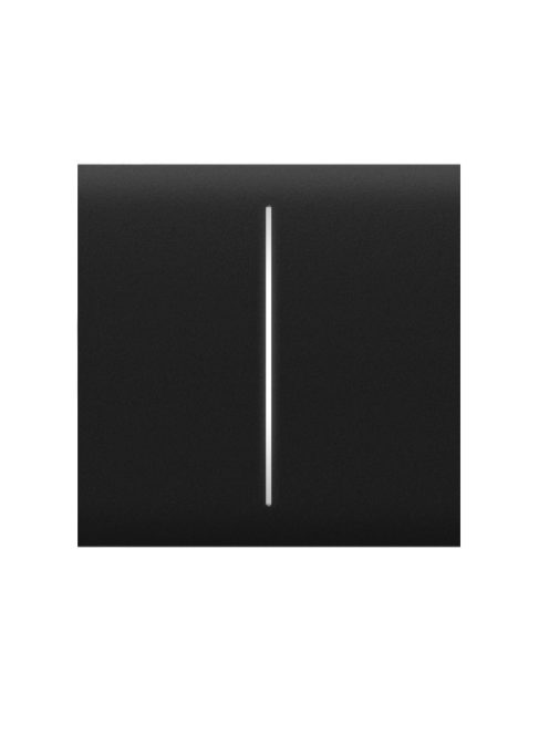 CenterButton középső kapcsoló sorolókeretbe; 2 gomb; fekete színű