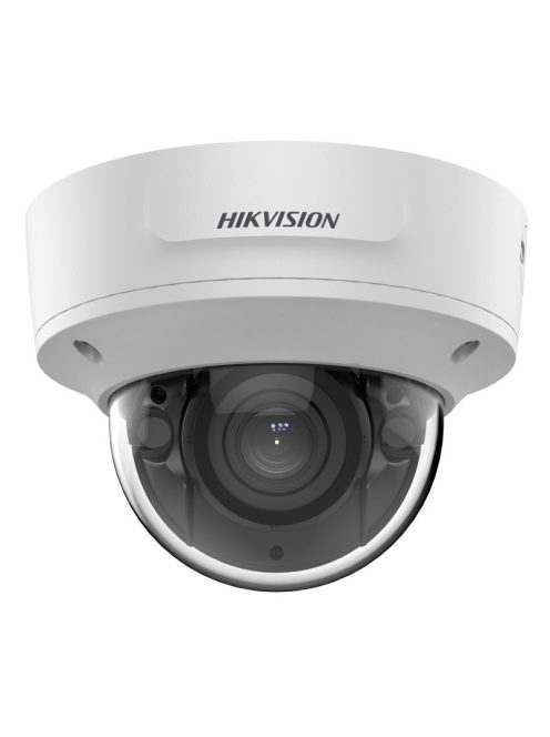 2 MP WDR motoros zoom AcuSense EXIR IP dómkamera; hang be- és kimenet