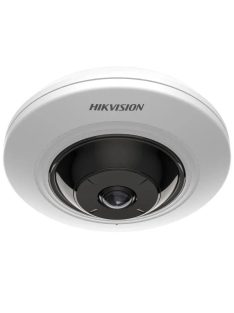   5 MP WDR mini IR IP fisheye kamera 180° látószöggel; hang I/O; riasztás I/O