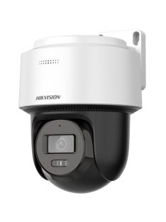   4 MP mini IP PT dómkamera; IR/láthatófény; beépített mikrofon/hangszóró