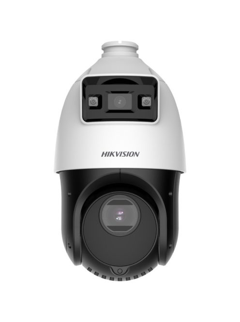 TandemVu Smart link AcuSense ColorVu IP panoráma+PTZ kamera; 2 MP; 15x zoom; hang I/O; riasztás I/O