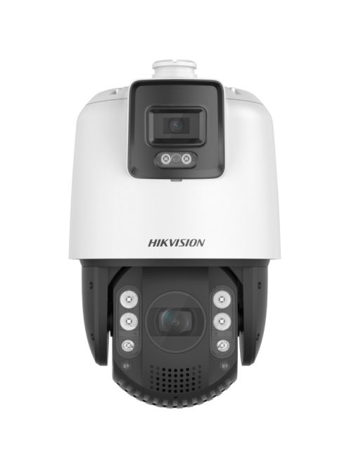 TandemVu Smart link AcuSense IP panoráma+PTZ kamera; 4 MP; 32x zoom; hang I/O; riasztás I/O