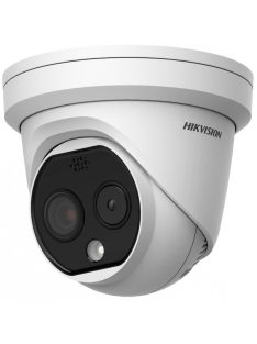   HeatPro IP hő- (160x120) 50°x37° és láthatófény (4 MP) kamera;-20°C-150°C; villogó fény/hangriasztás