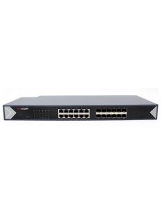   24 portos Gbit switch; 12 RJ45 + 12 SFP port; nem menedzselhető