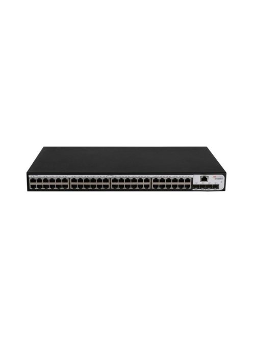 52 portos gigabit switch; 48 port / 4 SFP uplink port; menedzselhető