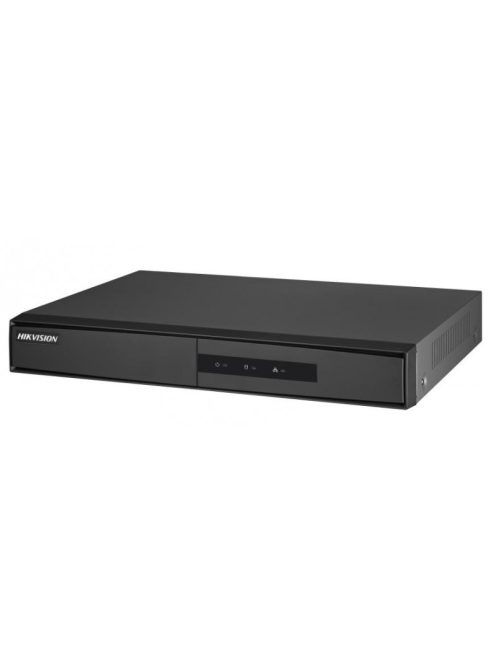 8 csatornás THD DVR; 1080p lite@25fps; 720p@25fps; max.10×5MP IP; koax audio