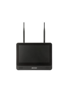   8 csatornás WiFi NVR; 60/60 Mbps be-/kimeneti sávszélesség; 11.6" LCD kijelző