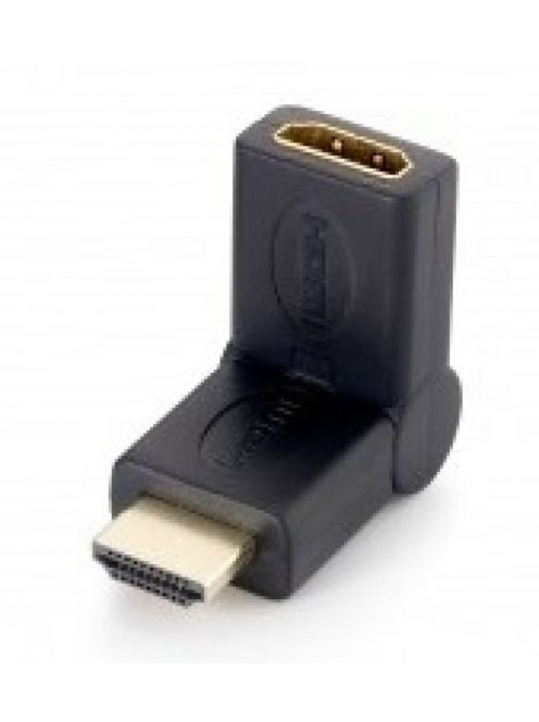 HDMI-HDMI átalakító, anya/apa, 90 fokban elforgatható