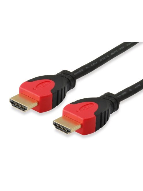 HDMI 2.0 kábel; apa/apa; 4K/60 Hz; aranyozott; 1 m