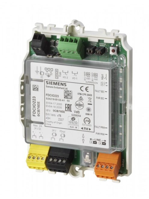 C-NET(Cerberus PRO)/FDnet címezhető transzponder modul; 2 bemenet/2 kimenet