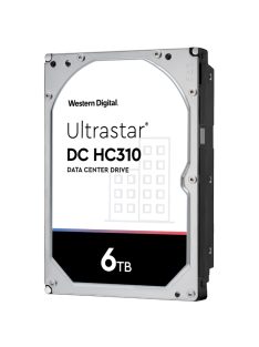   WD Ultrastar; 6 TB biztonságtechnikai merevlemez; RAID; 24/7 alkalmazásra