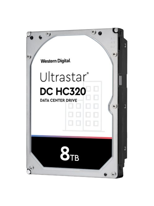 WD Ultrastar; 8 TB biztonságtechnikai merevlemez; RAID; 24/7 alkalmazásra