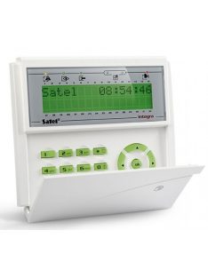  LCD kezelő INTEGRA központokhoz; kártyaolvasóval és lenyíló billentyűzetvédővel; zöld