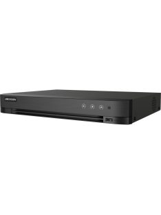   4 csatornás AcuSense THD DVR; 8MP@8fps; 5MP@12fps; 4MP@15fps; 1080p@25fps; + 4x8 MP IP