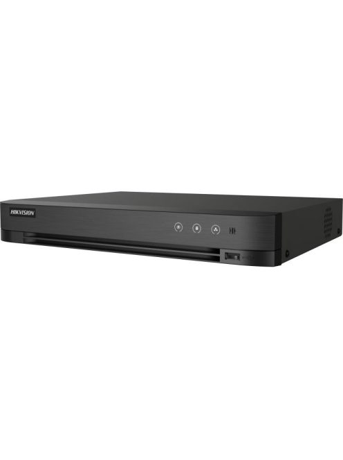 4 csatornás AcuSense THD DVR; 8MP@8fps; 5MP@12fps; 4MP@15fps; 1080p@25fps; + 4x8 MP IP