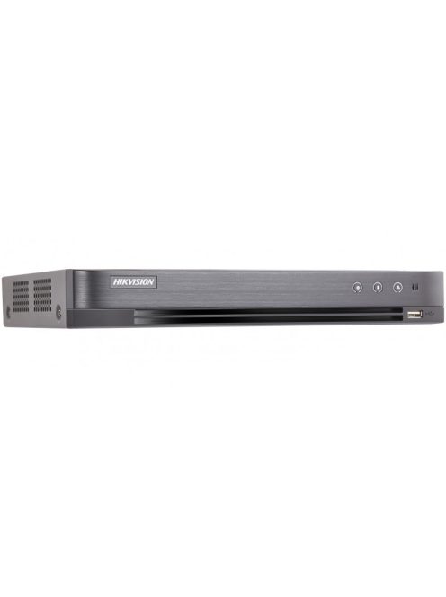 4 csatornás AcuSense THD DVR; 8MP@8fps; 5MP@12fps; 4MP@15fps; 1080p@25fps; + 2x8 MP IP