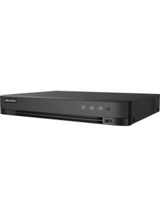   8 csatornás AcuSense THD DVR; 5MP lite@12fps, 1080p@15fps, 720p@20fps; +4× 6MP IP; koax audio