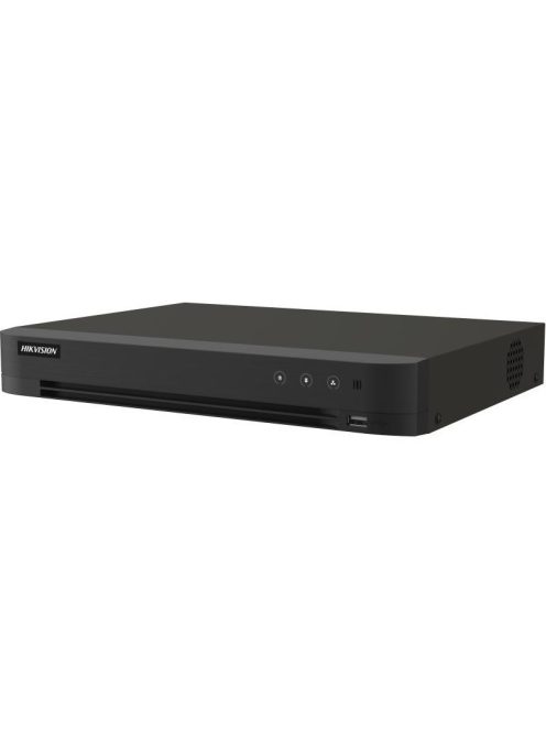 8 csatornás AcuSense THD DVR; 8MP@8fps; 5MP@12fps; 4MP@15fps; 1080p@25fps; + 8x4 MP IP